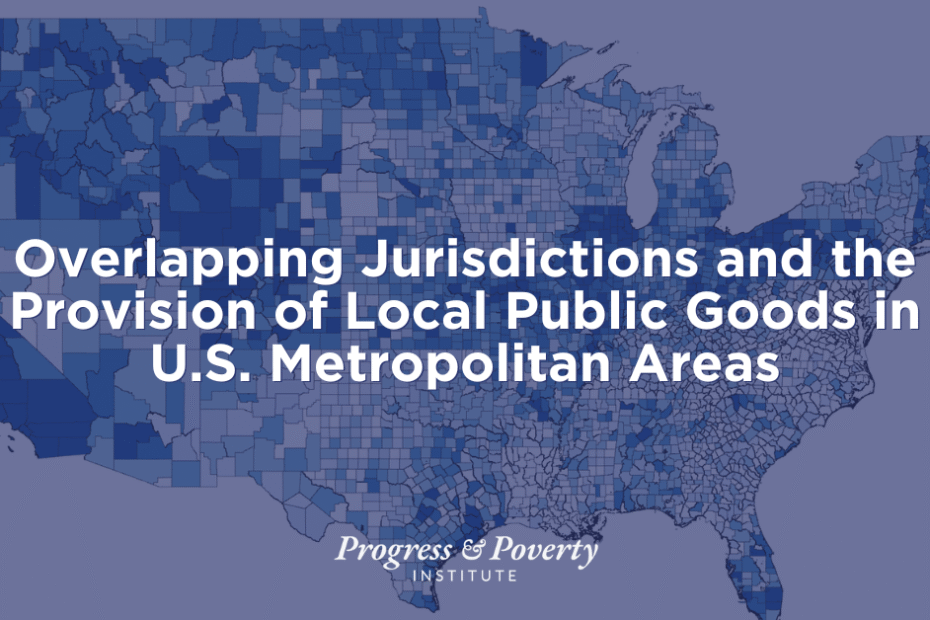 Overlapping Jurisdictions and the Provision of Local Public Goods in U.S. Metropolitan Areas
