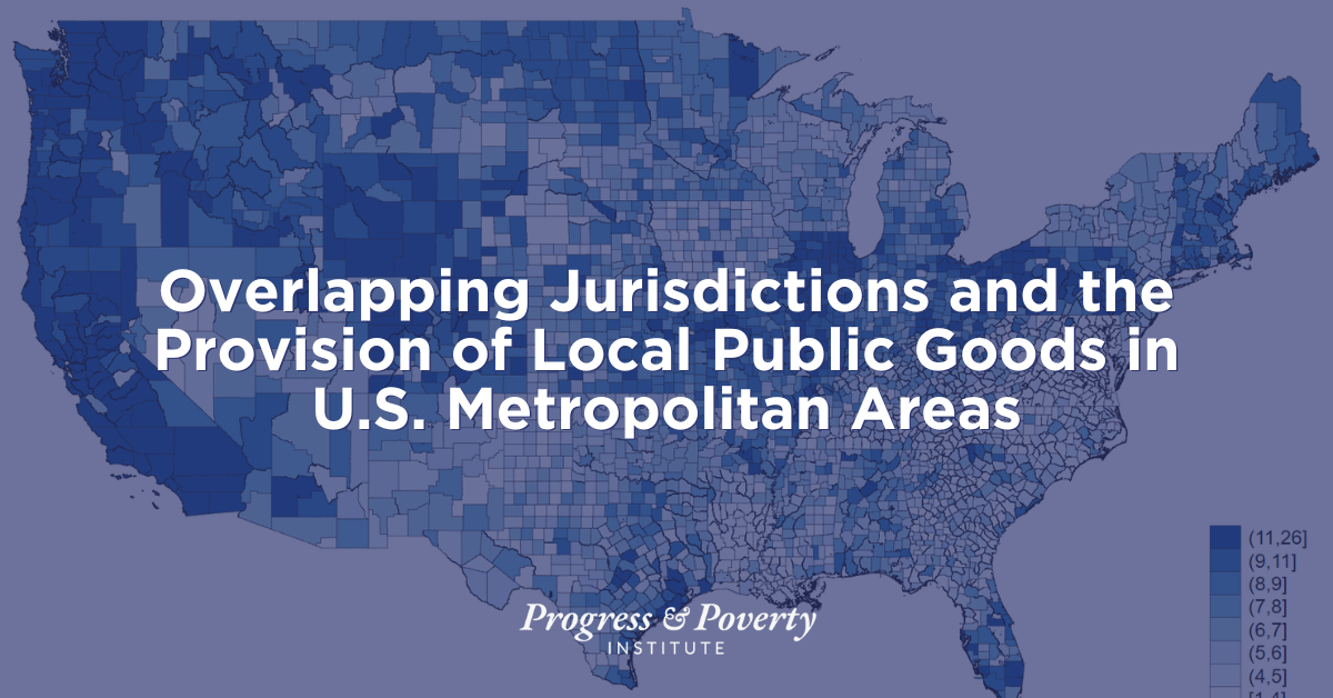 Overlapping Jurisdictions and the Provision of Local Public Goods in U.S. Metropolitan Areas
