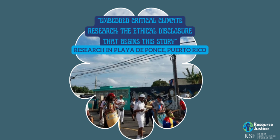 Embedded critical climate research: the ethical disclosure that begins this story